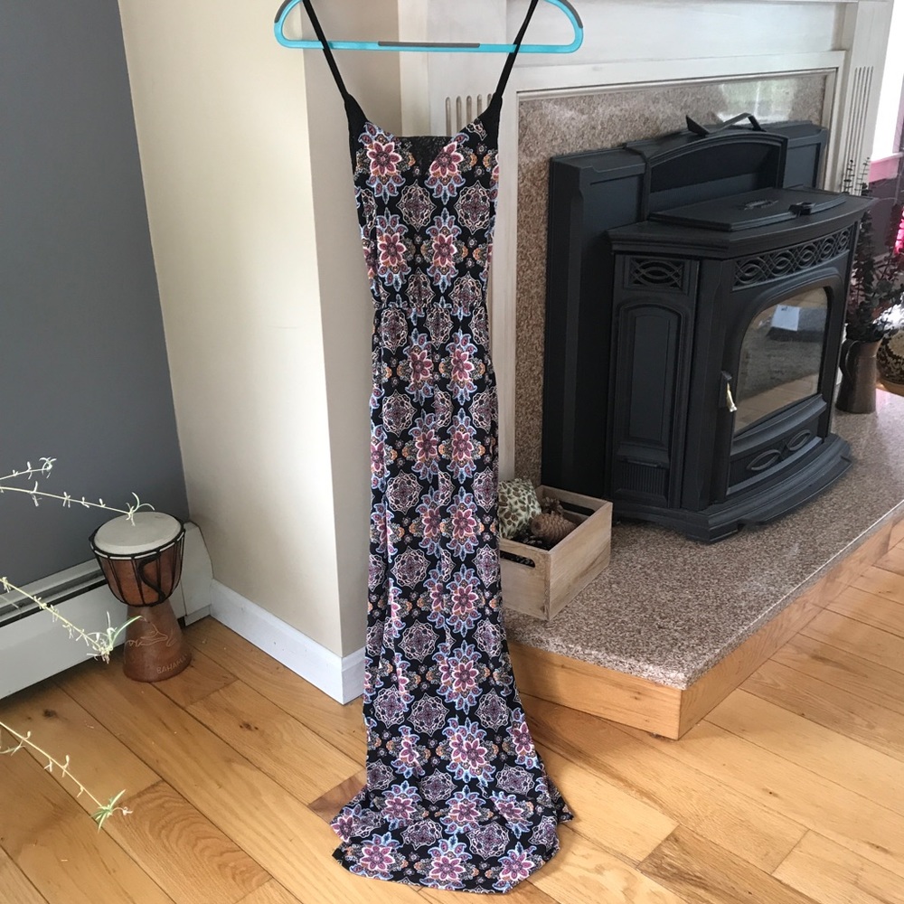 Xhilaration Floral Maxi Dress